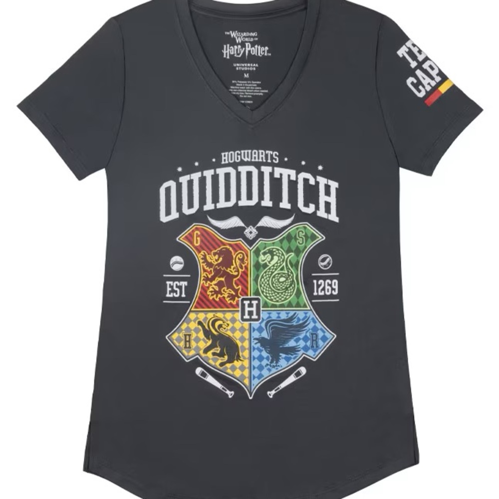 Warner Bros. Gray Graphic Quidditch T-Shirt